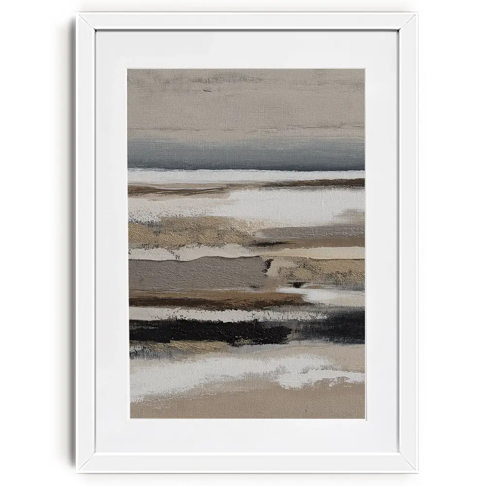 Tide Strata Framed Art Print Tide Strata Framed Art Print wall art product Svetlana Aleynikova