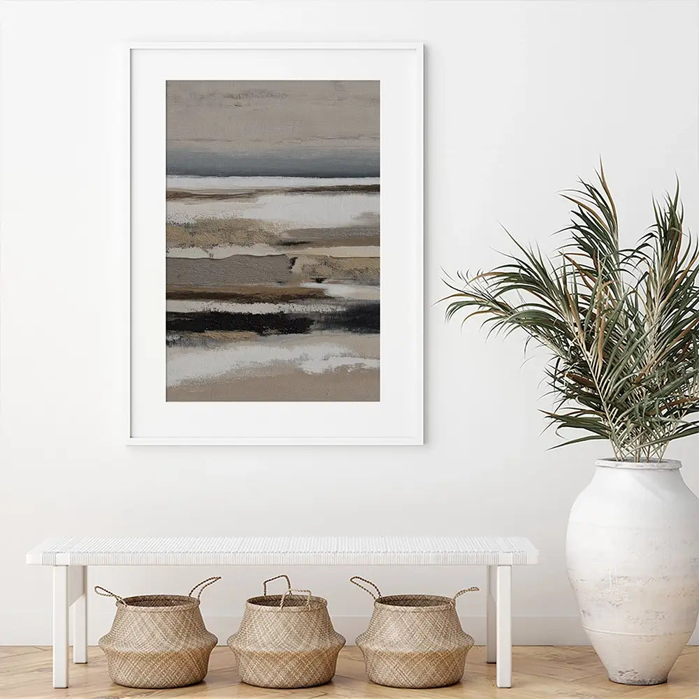 Tide Strata Framed Art Print Tide Strata Framed Art Print wall art product Svetlana Aleynikova