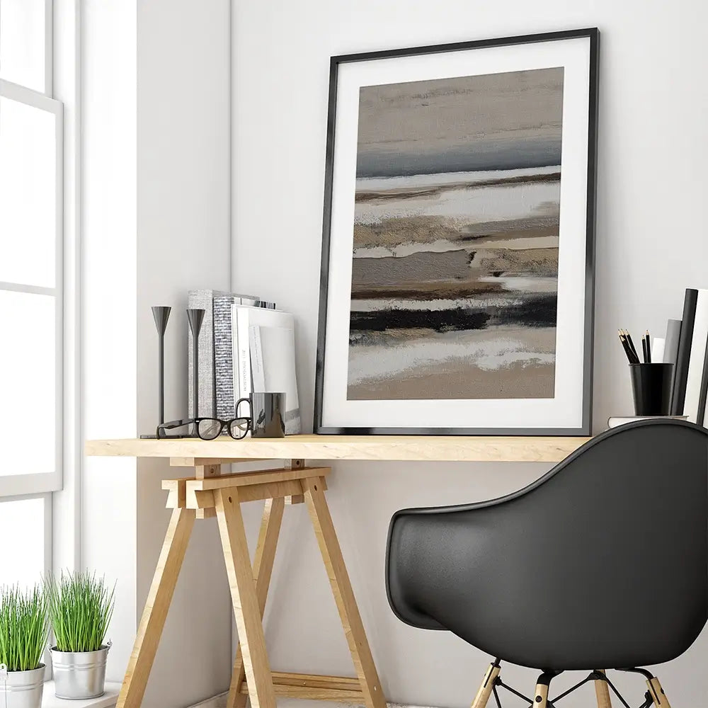 Tide Strata Framed Art Print Tide Strata Framed Art Print wall art product Svetlana Aleynikova
