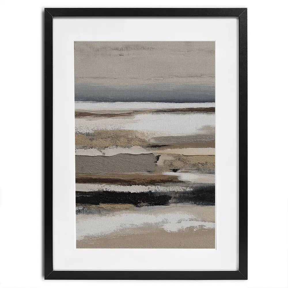 Tide Strata Framed Art Print Tide Strata Framed Art Print wall art product Svetlana Aleynikova