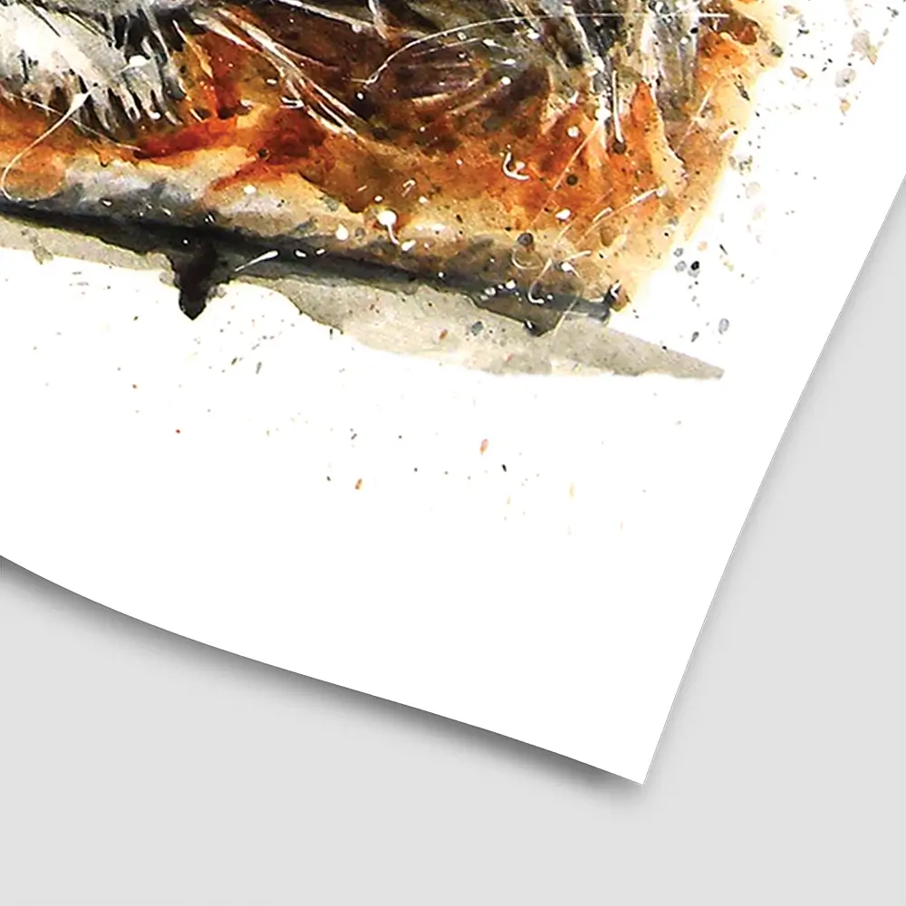 Tiger Paint Splash Square Art Print Tiger Paint Splash Square Art Print wall art product KOSTART / Shutterstock