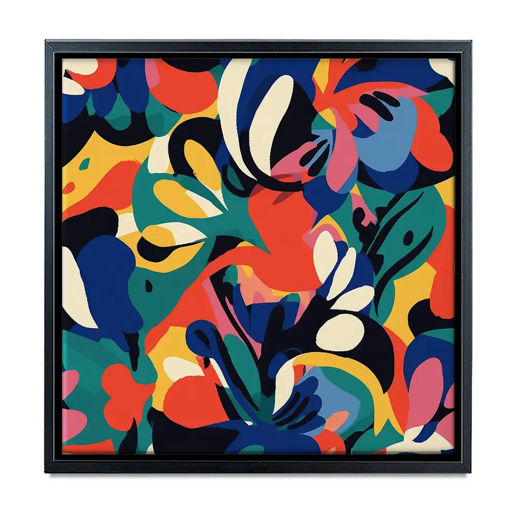 Tile 123 Square Canvas Print Tile 123 Square Canvas Print wall art product Treechild