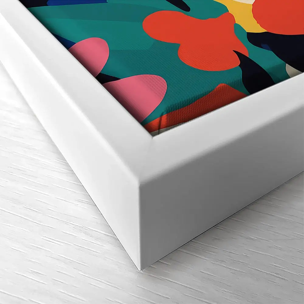 Tile 123 Square Canvas Print Tile 123 Square Canvas Print wall art product Treechild