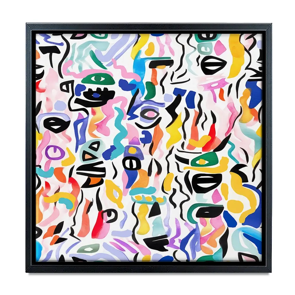 Tile 144 Square Canvas Print Tile 144 Square Canvas Print wall art product Treechild