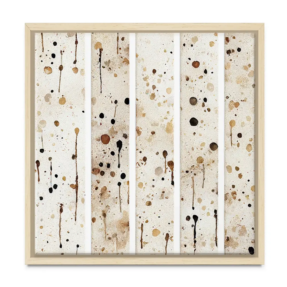 Tile Splatter Square Canvas Print Tile Splatter Square Canvas Print wall art product Treechild