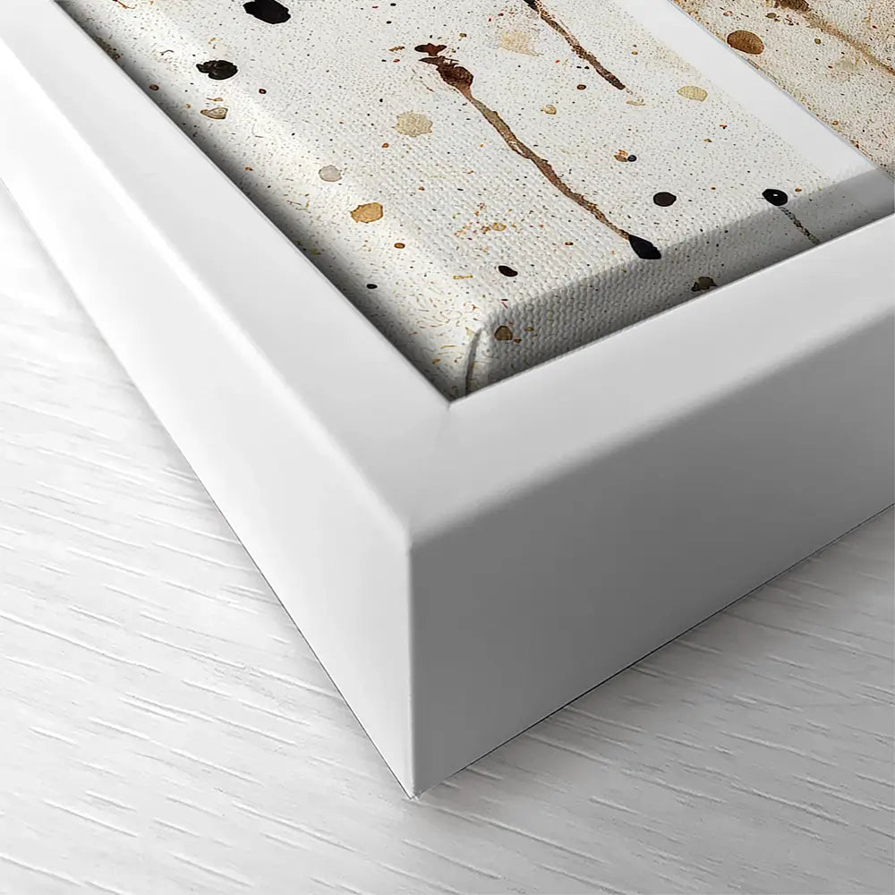 Tile Splatter Square Canvas Print Tile Splatter Square Canvas Print wall art product Treechild