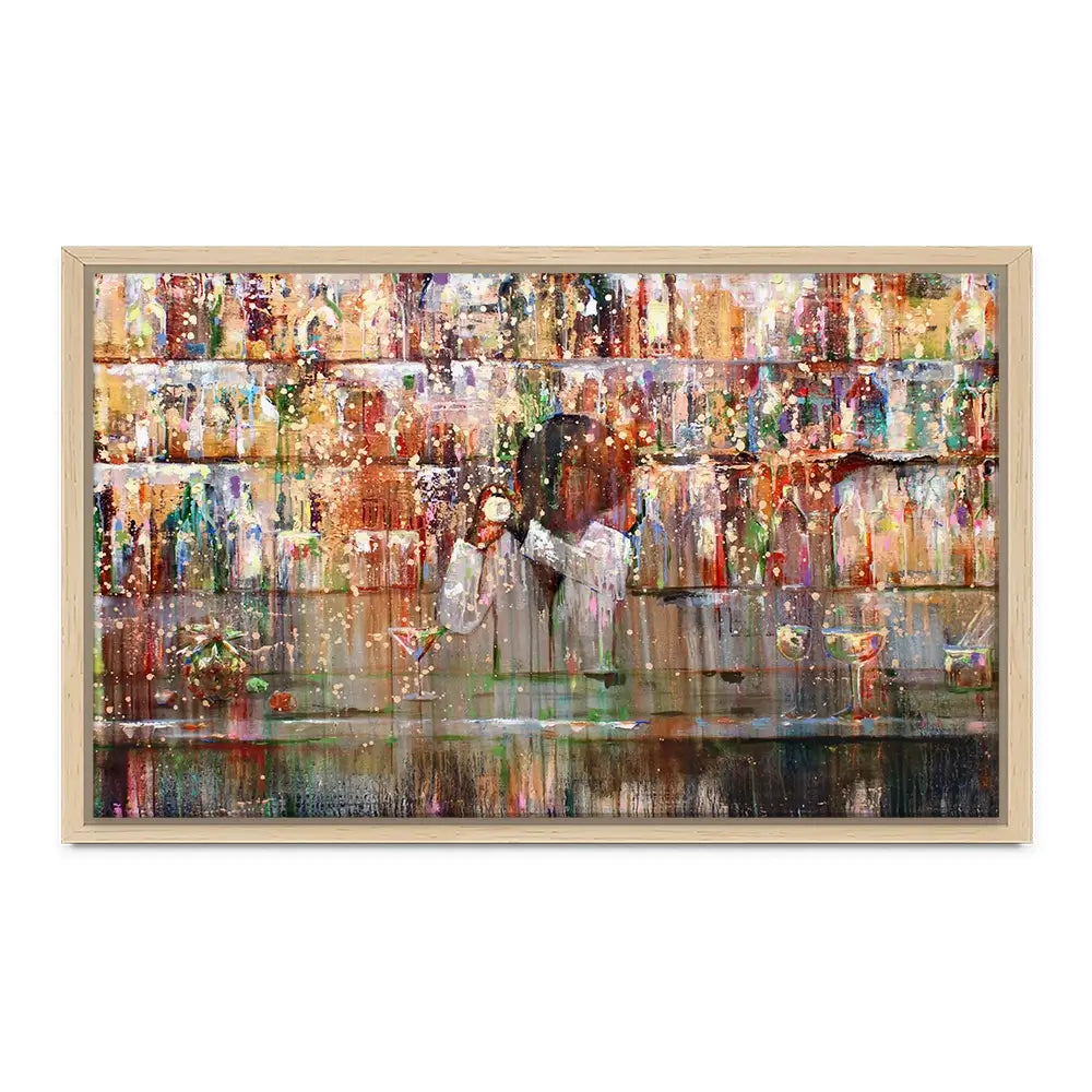 Time For A Cocktail Canvas Print Time For A Cocktail Canvas Print wall art product Studio Paint-Ing