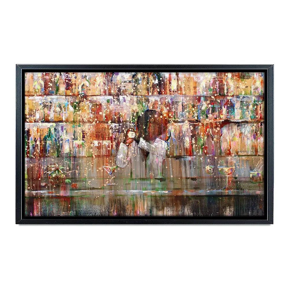Time For A Cocktail Canvas Print Time For A Cocktail Canvas Print wall art product Studio Paint-Ing