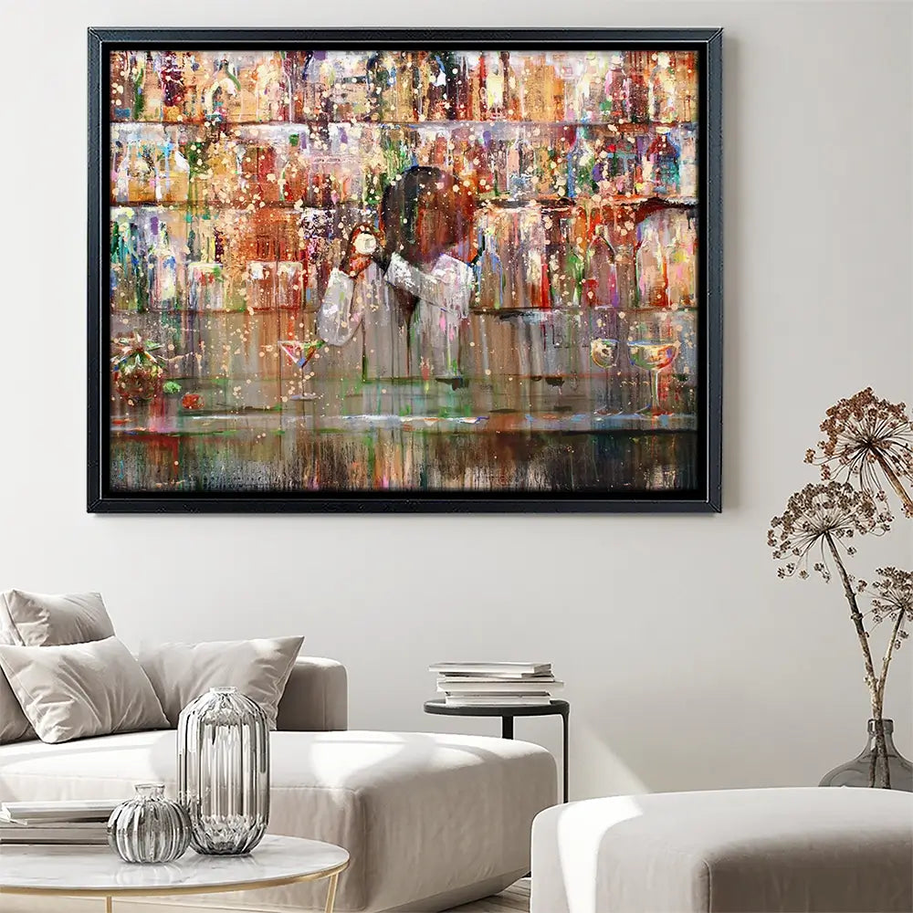 Time For A Cocktail Canvas Print Time For A Cocktail Canvas Print wall art product Studio Paint-Ing