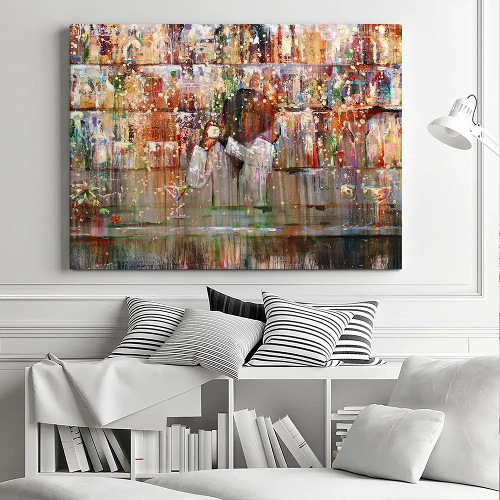 Time For A Cocktail Canvas Print Time For A Cocktail Canvas Print wall art product Studio Paint-Ing