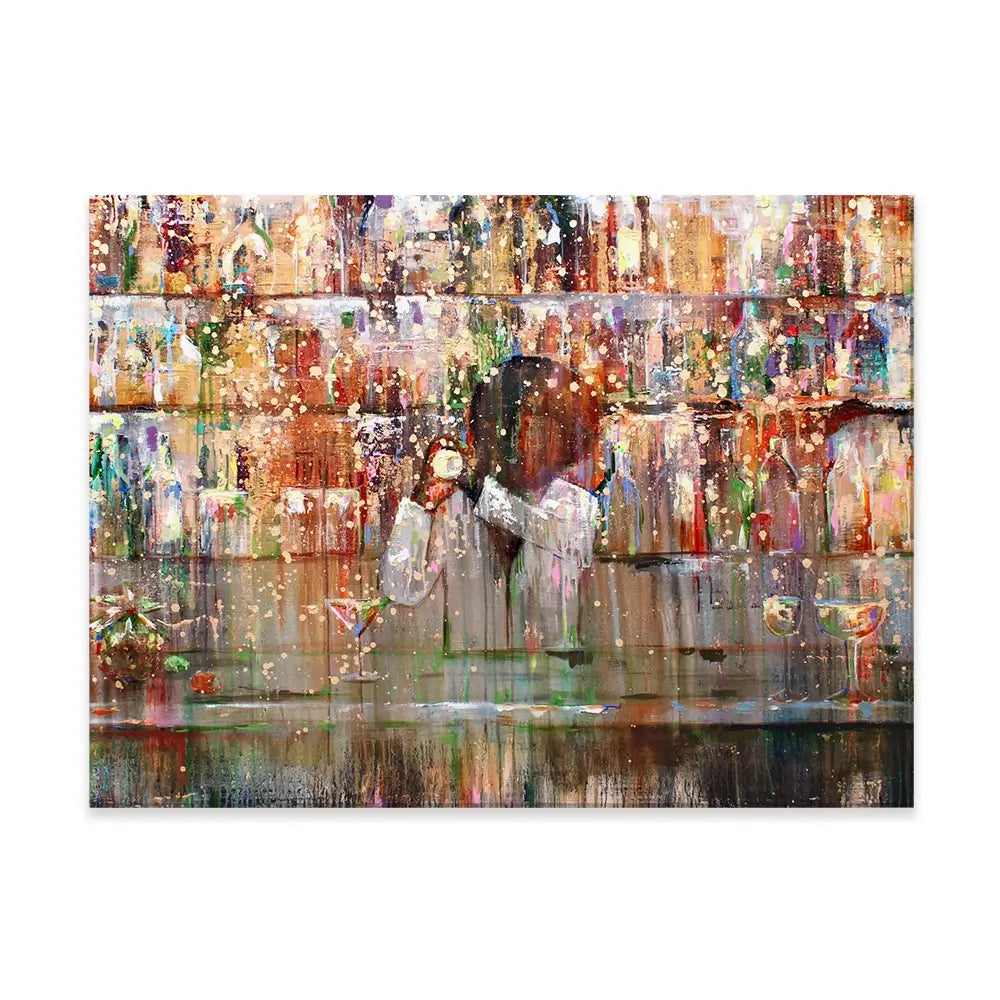 Time For A Cocktail Canvas Print Time For A Cocktail Canvas Print wall art product Studio Paint-Ing