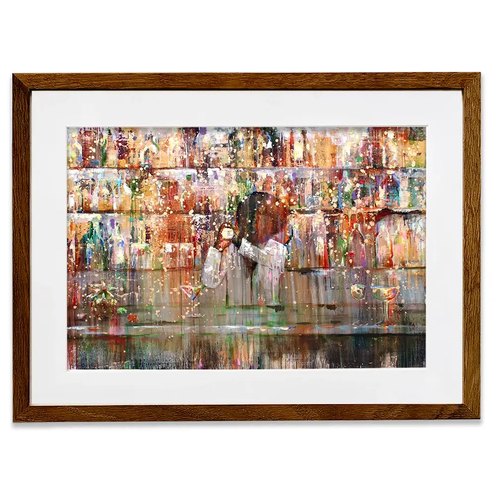 Time For A Cocktail Framed Art Print Time For A Cocktail Framed Art Print wall art product Studio Paint-Ing