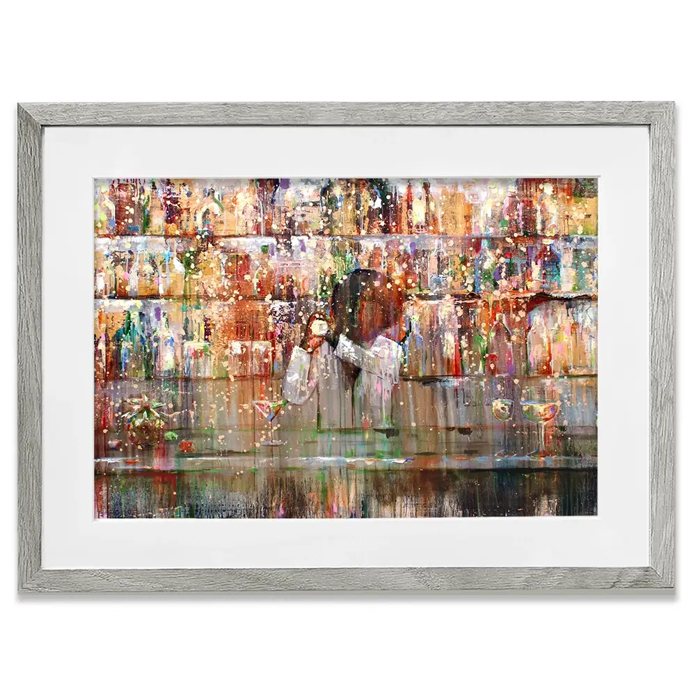 Time For A Cocktail Framed Art Print Time For A Cocktail Framed Art Print wall art product Studio Paint-Ing