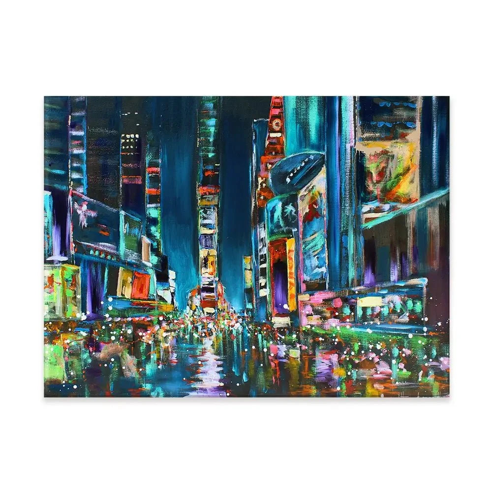 Times Square Delight Canvas Print Times Square Delight Canvas Print wall art product Studio Paint-Ing
