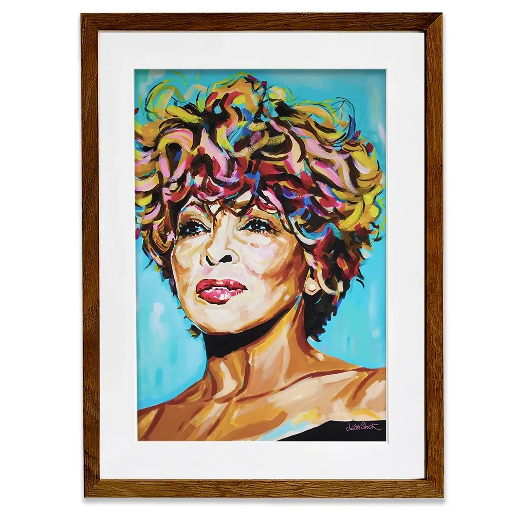 Tina Turner The Best Framed Art Print Tina Turner The Best Framed Art Print wall art product Juliet Stockton