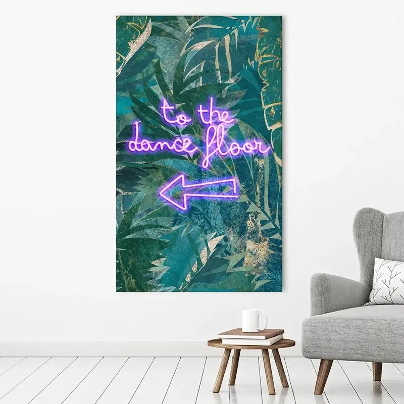 To The Dance Floor Canvas Print To The Dance Floor Canvas Print wall art product Sarah Manovski