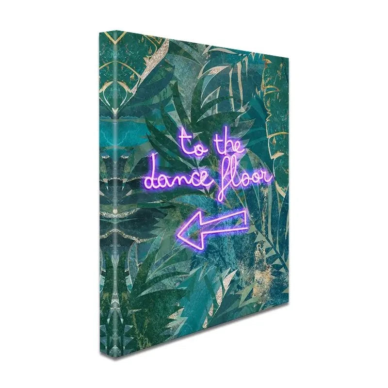To The Dance Floor Canvas Print To The Dance Floor Canvas Print wall art product Sarah Manovski