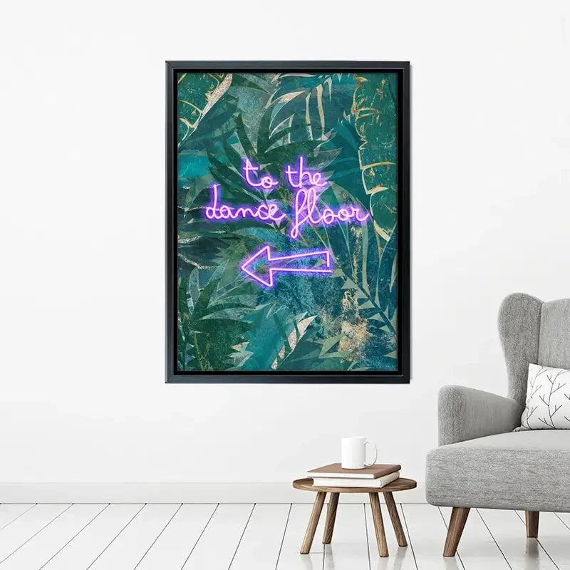 To The Dance Floor Canvas Print To The Dance Floor Canvas Print wall art product Sarah Manovski