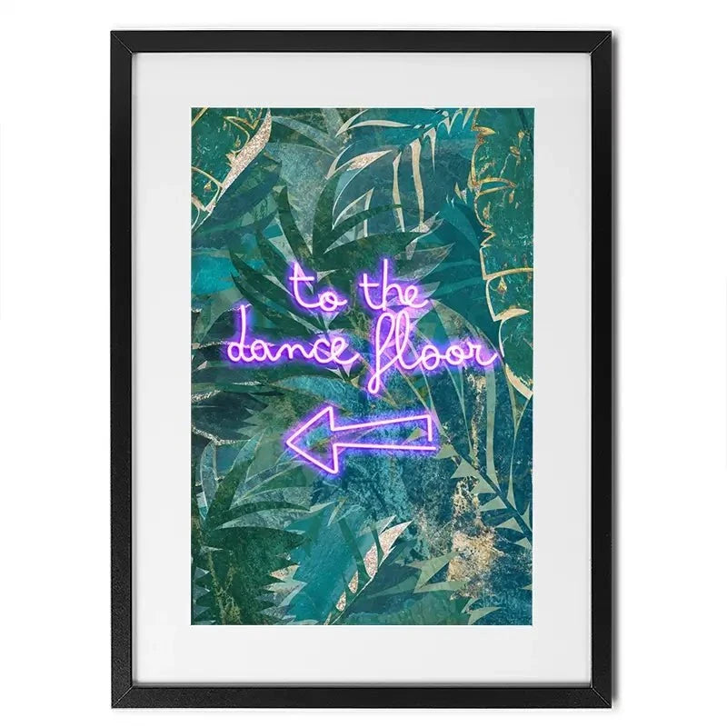 To The Dance Floor Framed Art Print To The Dance Floor Framed Art Print wall art product Sarah Manovski
