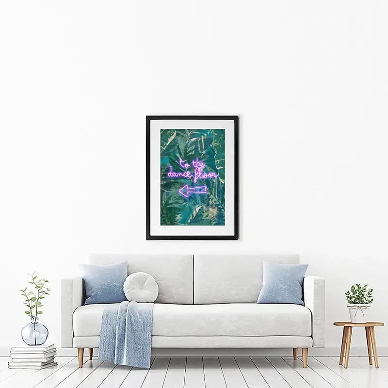 To The Dance Floor Framed Art Print To The Dance Floor Framed Art Print wall art product Sarah Manovski