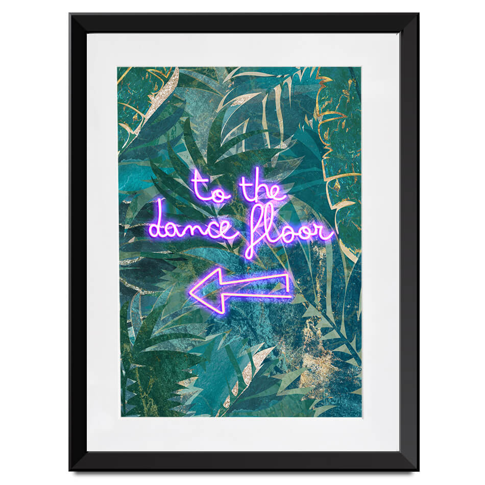 To The Dance Floor Framed Art Print To The Dance Floor Framed Art Print wall art product Sarah Manovski