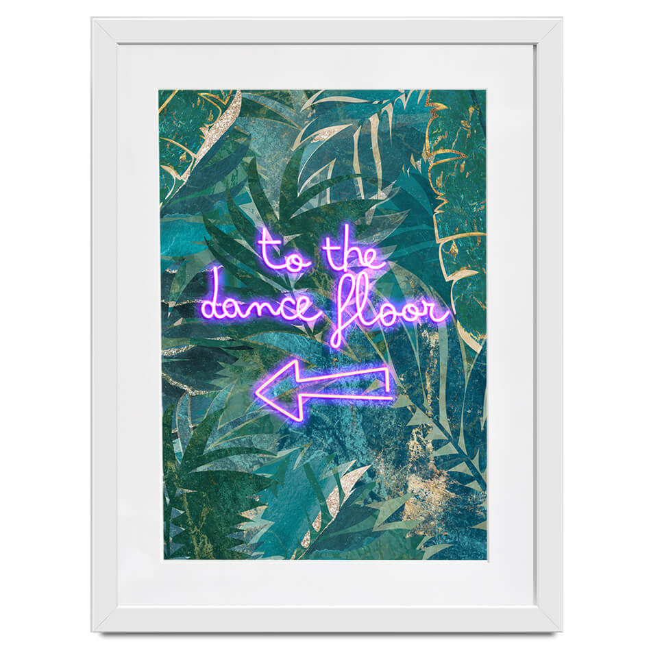 To The Dance Floor Framed Art Print To The Dance Floor Framed Art Print wall art product Sarah Manovski