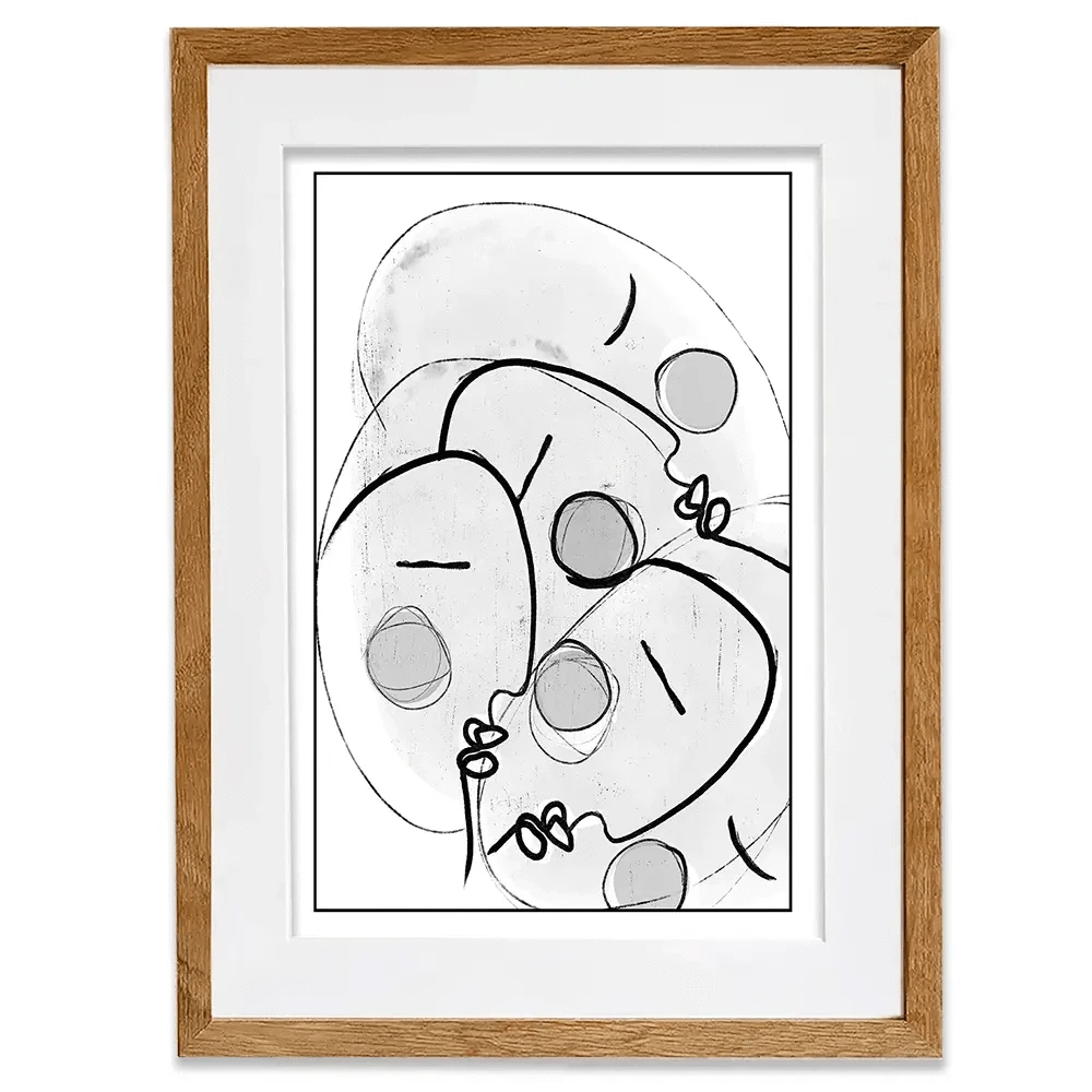 Together Framed Art Print Together Framed Art Print wall art product Treechild