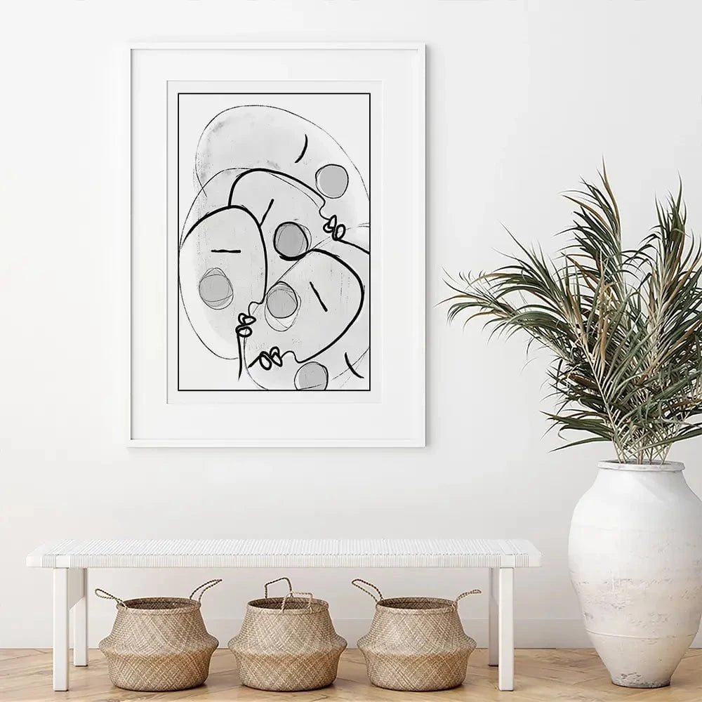 Together Framed Art Print Together Framed Art Print wall art product Treechild