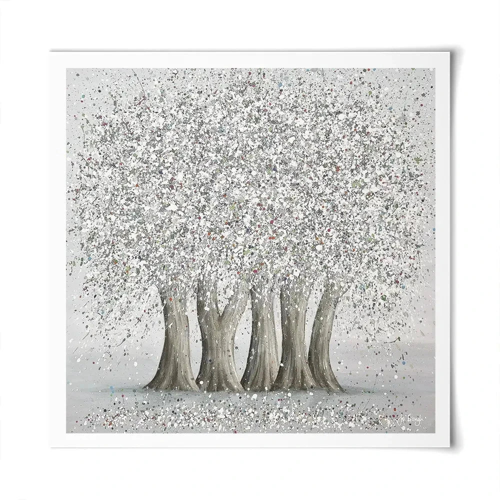 Together In Love Square Art Print Together In Love Square Art Print wall art product Jo Gough
