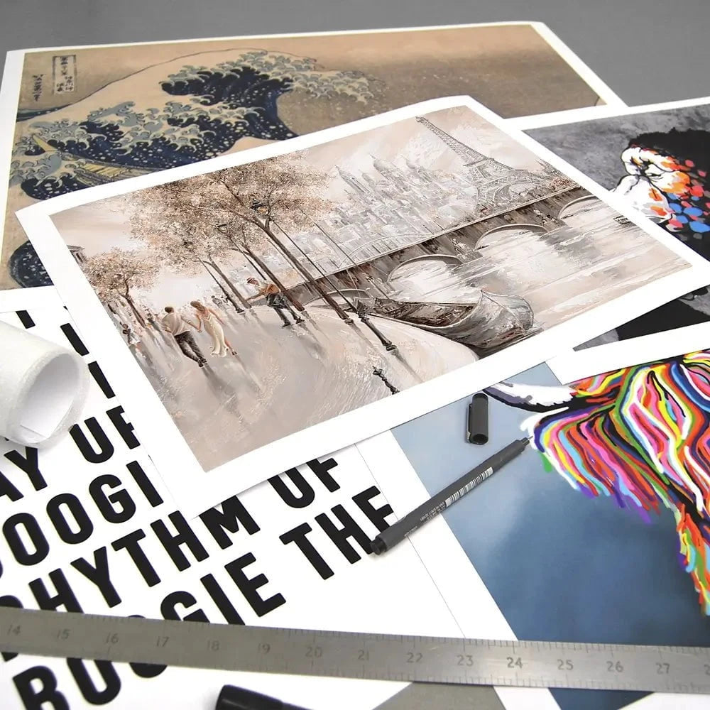 Together In Paris Art Print Together In Paris Art Print wall art product Isabella Karolewicz