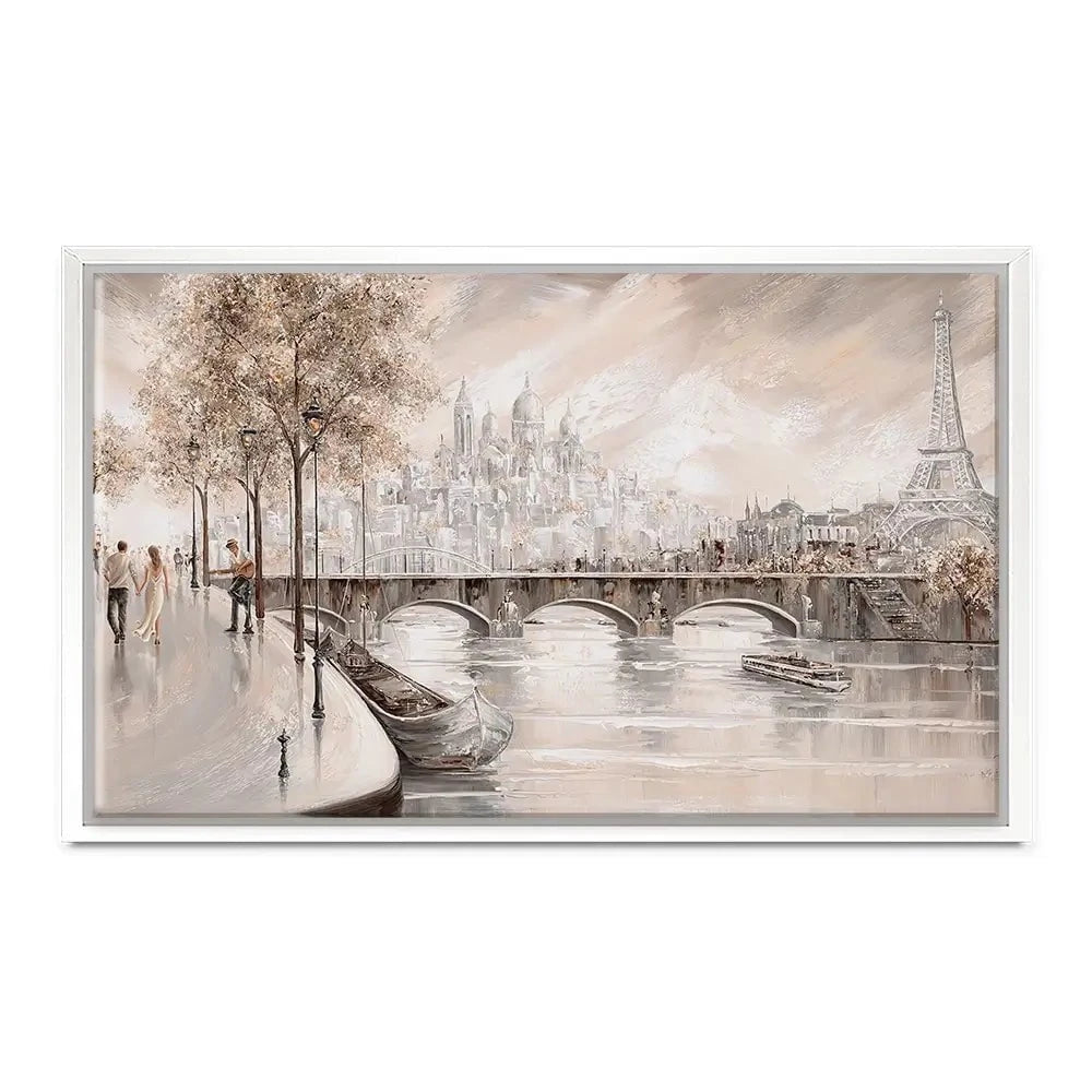 Together In Paris Canvas Print Together In Paris Canvas Print wall art product Isabella Karolewicz