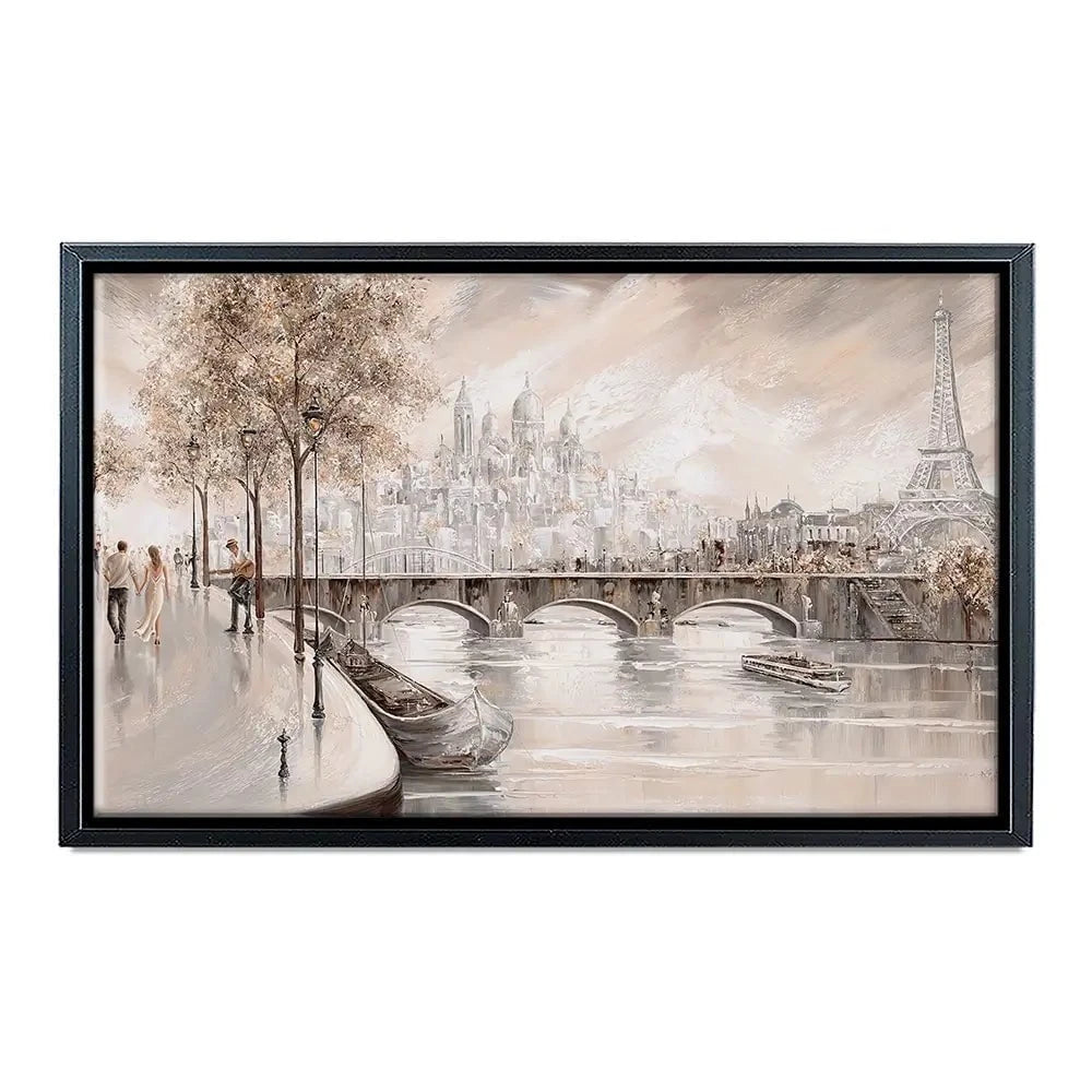 Together In Paris Canvas Print Together In Paris Canvas Print wall art product Isabella Karolewicz