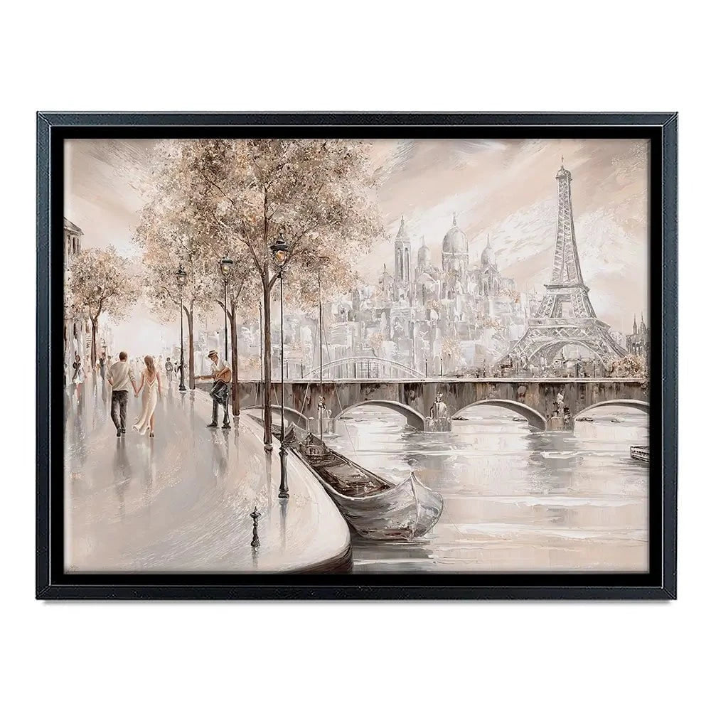 Together In Paris Canvas Print Together In Paris Canvas Print wall art product Isabella Karolewicz
