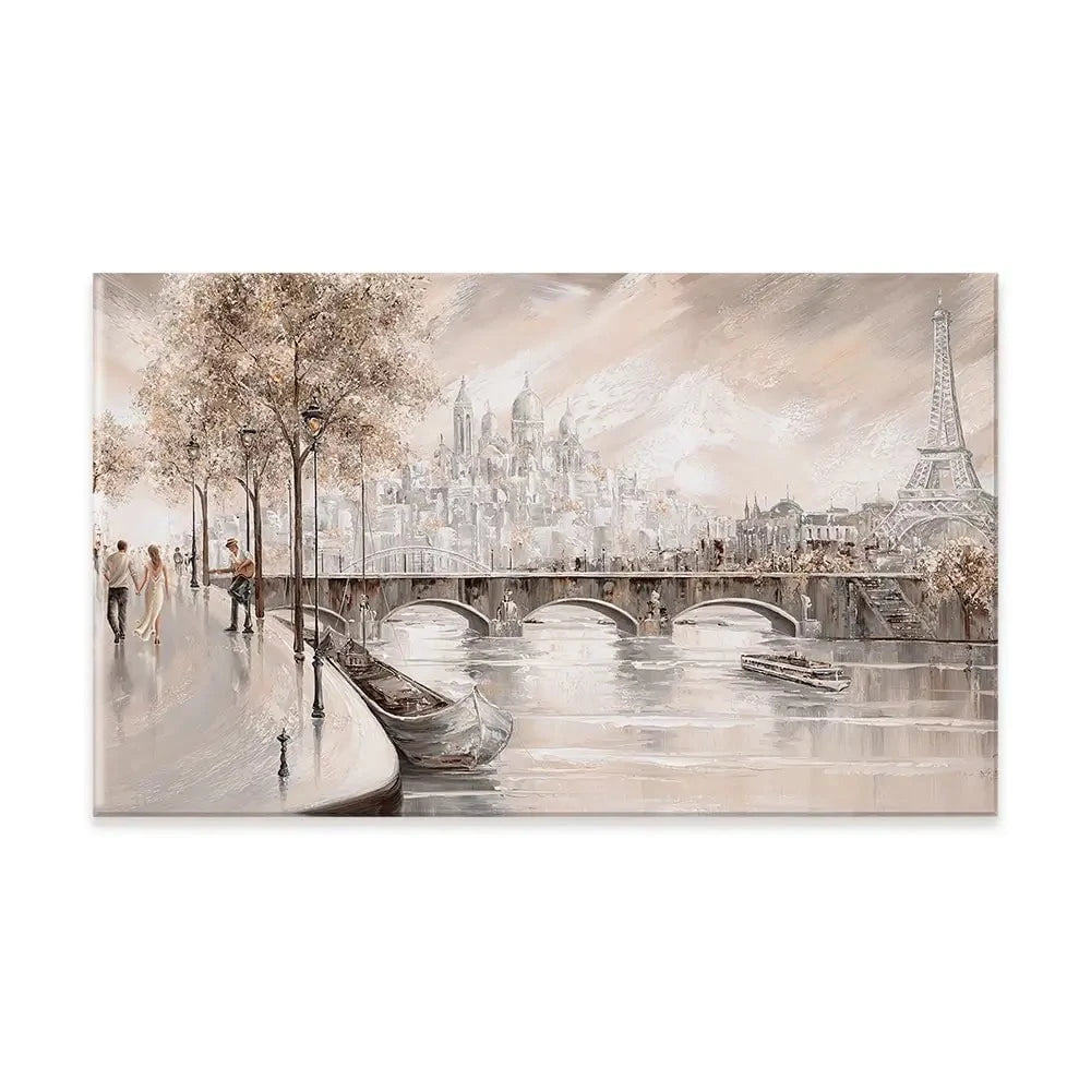 Together In Paris Canvas Print Together In Paris Canvas Print wall art product Isabella Karolewicz