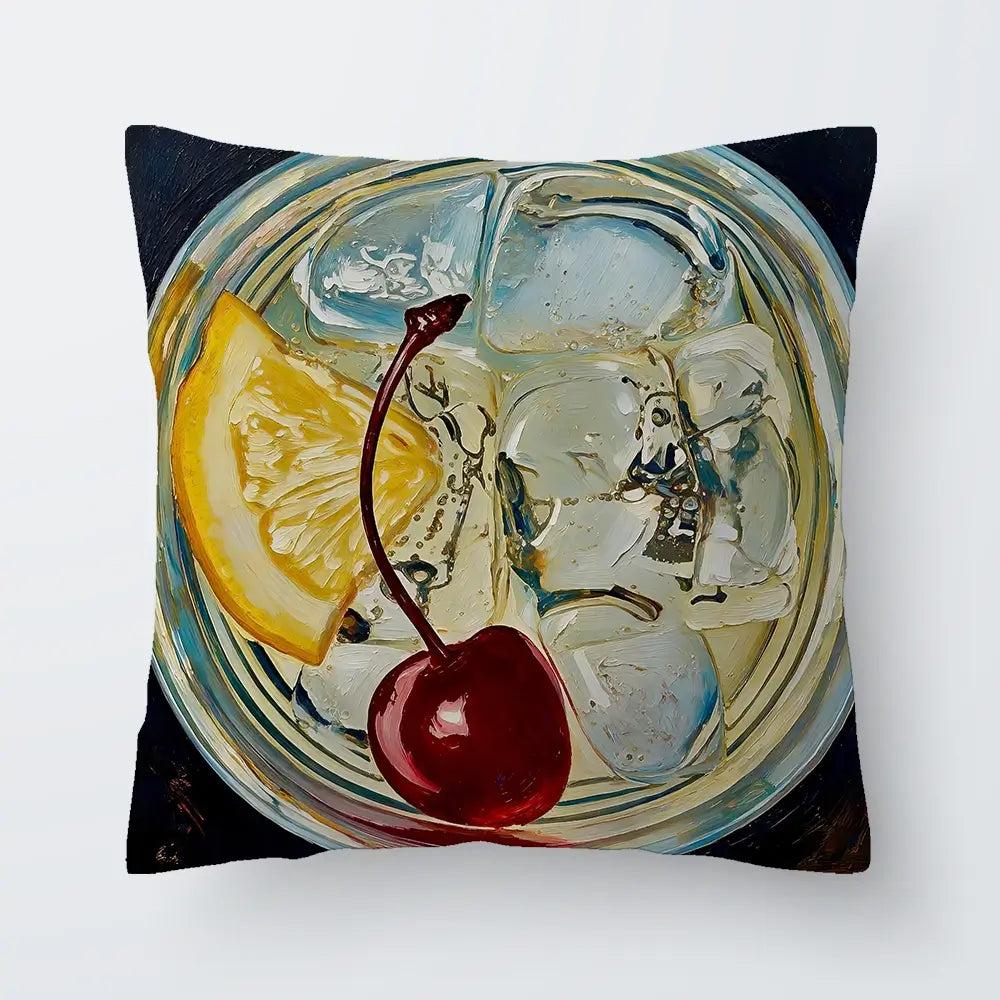 Tom Collins Cocktail Cushion Tom Collins Cocktail Cushion wall art product David Alexander Elder