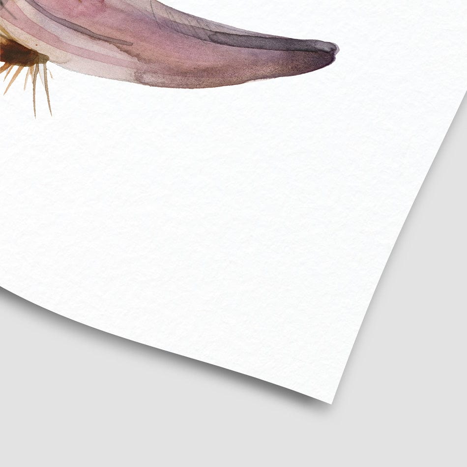 Tongue Out Giraffe Head Art Print wall art product Sergey Novikov / Shutterstock