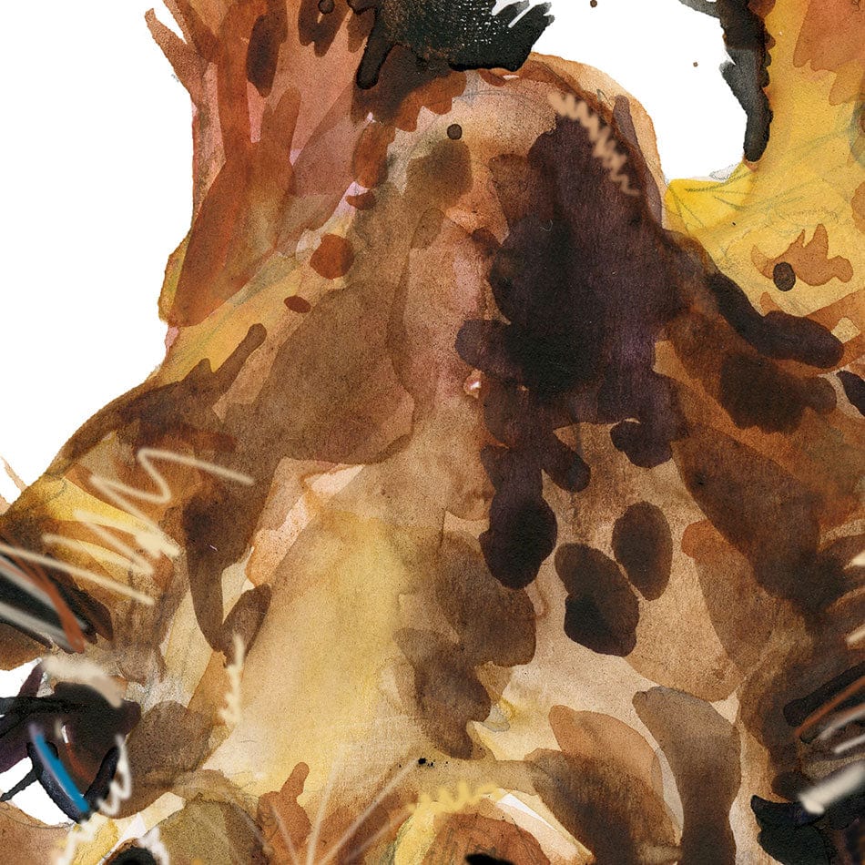 Tongue Out Giraffe Head Framed Art Print wall art product Faenkova Elena / Shutterstock