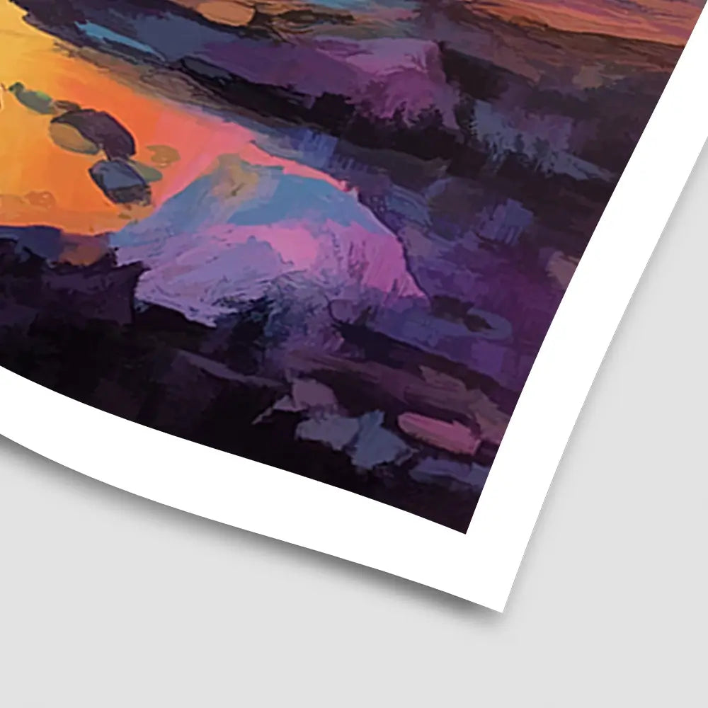 Torridon Dusk Art Print Torridon Dusk Art Print wall art product David Alexander Elder