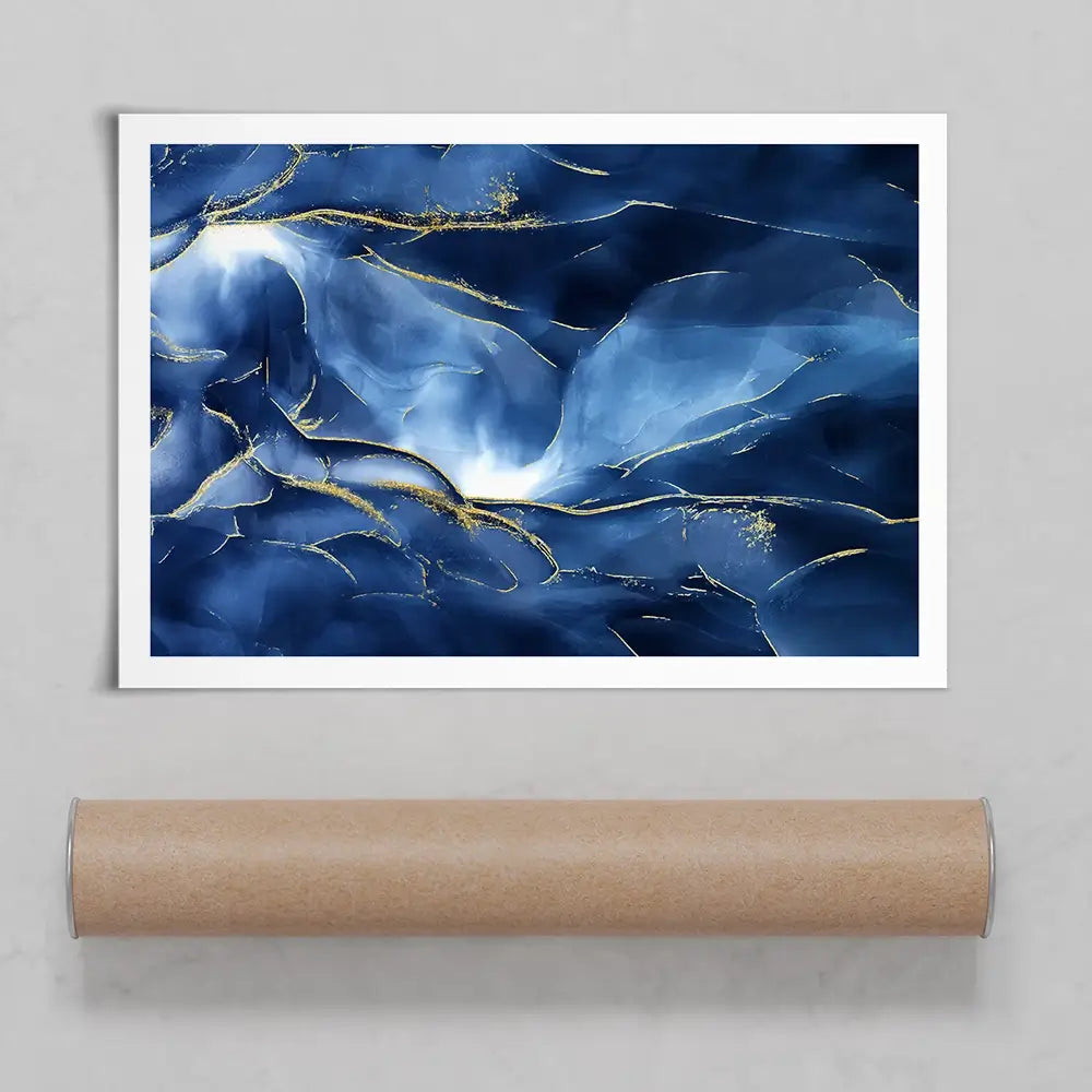Totally Blue Art Print Totally Blue Art Print wall art product Tim Kats / Shutterstock