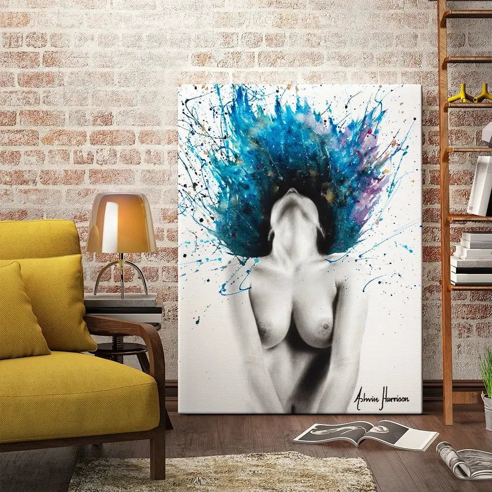 Touched Canvas Print Touched Canvas Print wall art product Ashvin Harrison