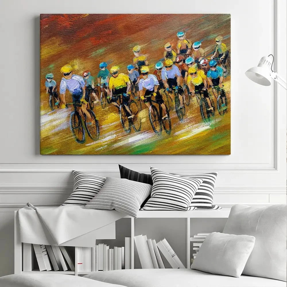 Tour De France Canvas Print Tour De France Canvas Print wall art product CYC / Shutterstock
