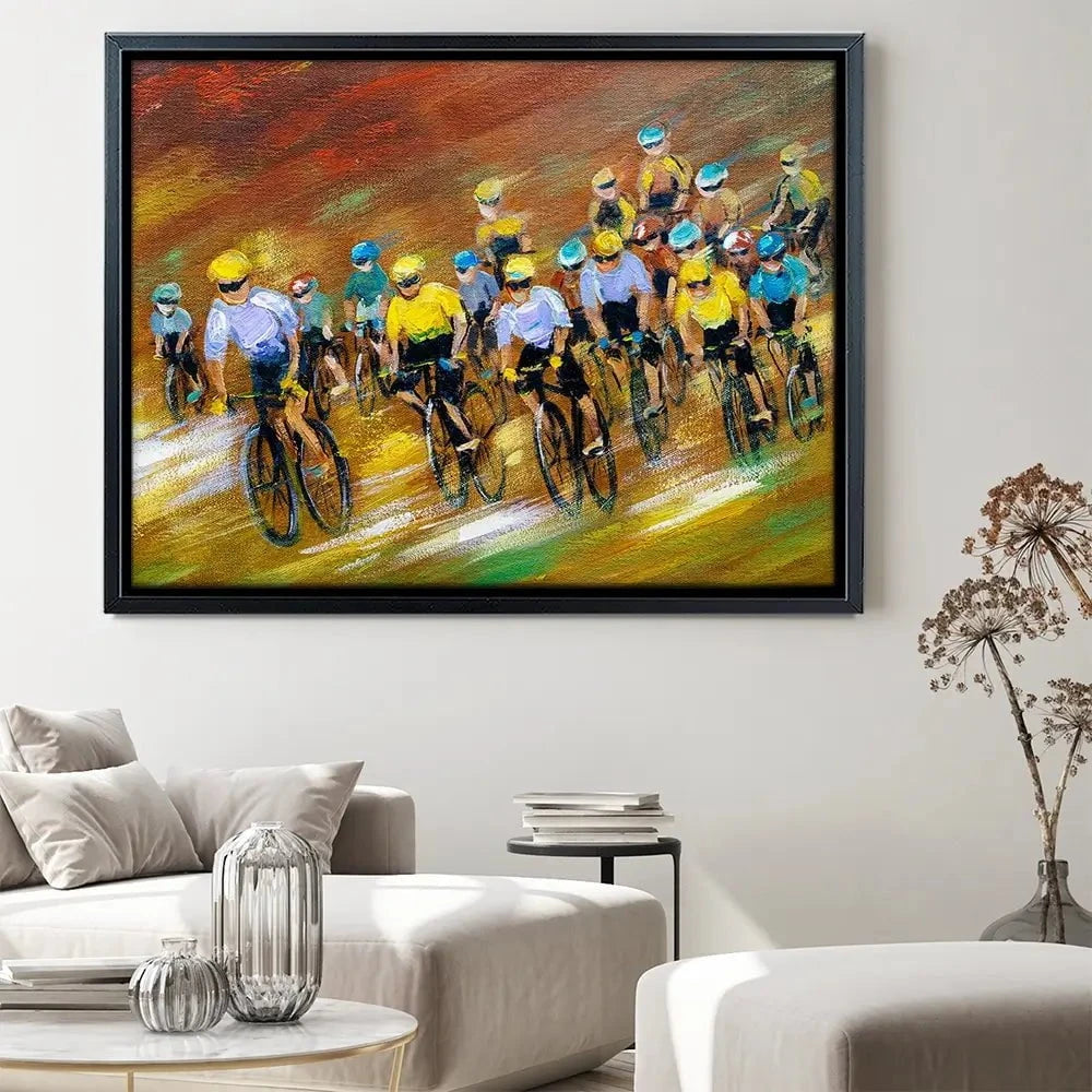 Tour De France Canvas Print Tour De France Canvas Print wall art product CYC / Shutterstock
