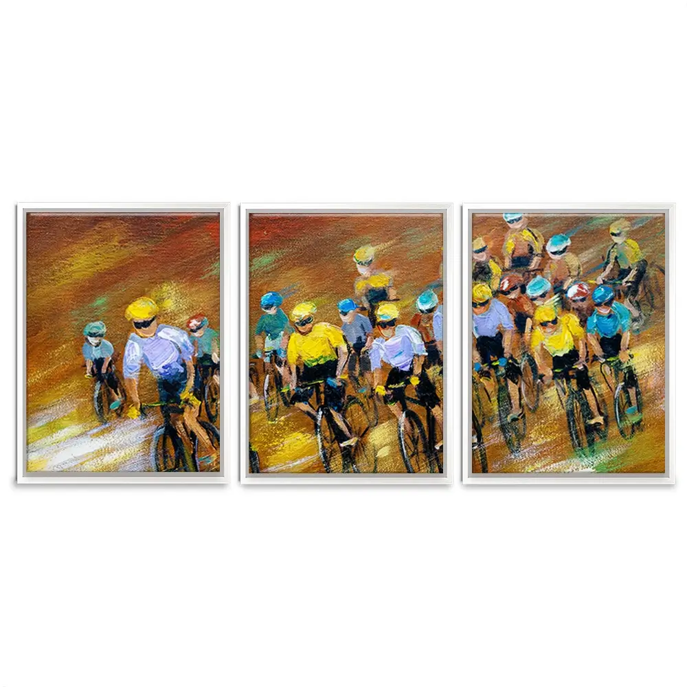 Tour De France Trio Canvas Print Tour De France Trio Canvas Print wall art product CYC / Shutterstock
