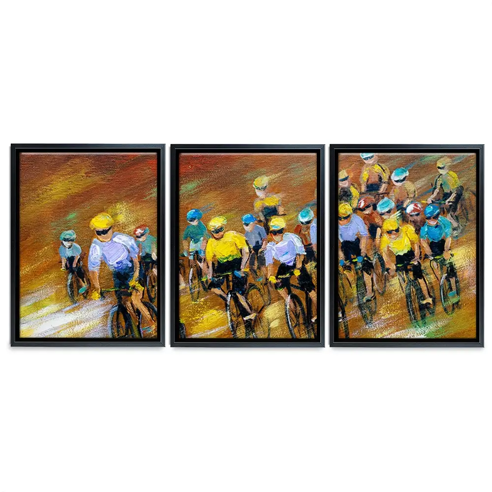 Tour De France Trio Canvas Print Tour De France Trio Canvas Print wall art product CYC / Shutterstock