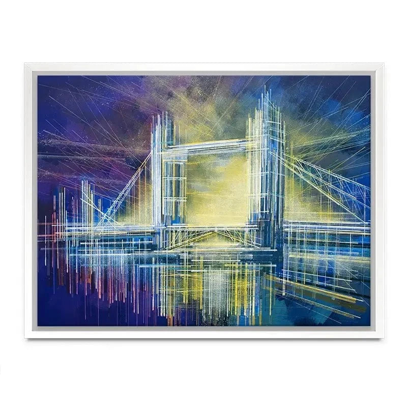 Tower Bridge At Midnight Canvas Print Tower Bridge At Midnight Canvas Print wall art product Marc Todd - Independent