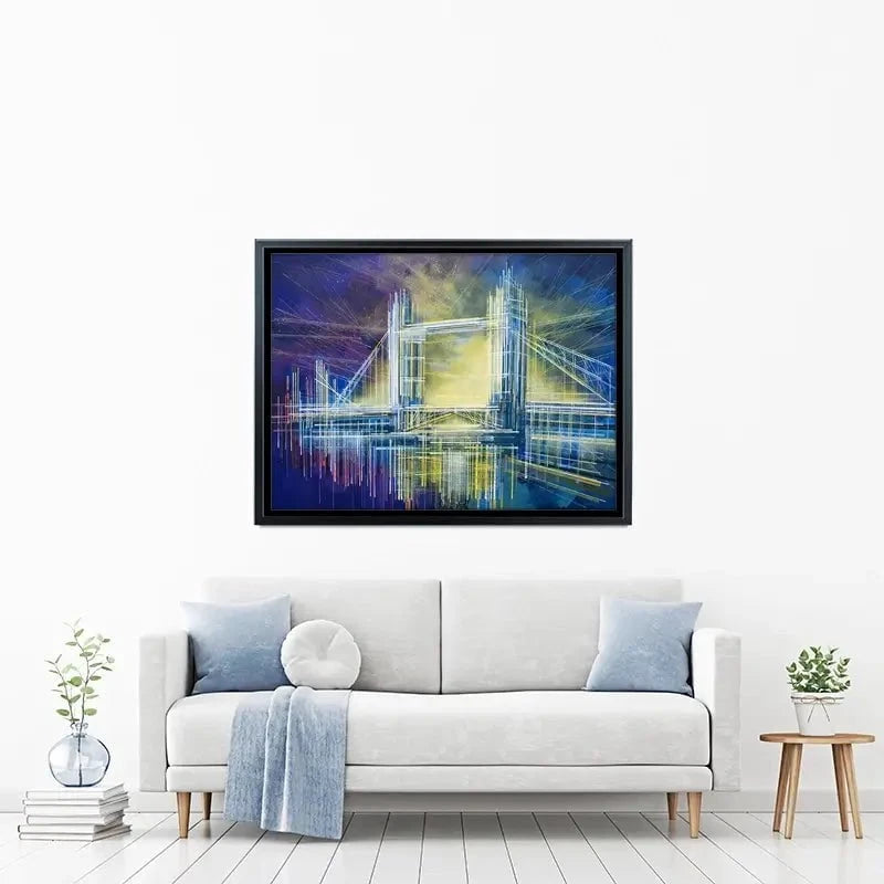 Tower Bridge At Midnight Canvas Print Tower Bridge At Midnight Canvas Print wall art product Marc Todd - Independent