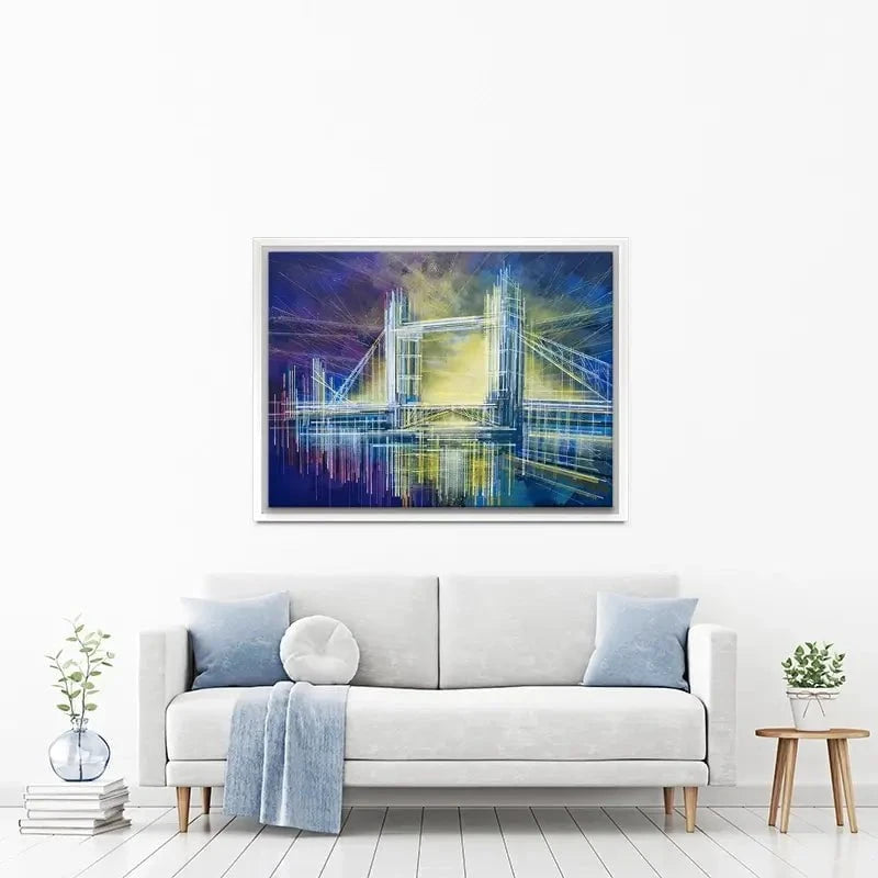 Tower Bridge At Midnight Canvas Print Tower Bridge At Midnight Canvas Print wall art product Marc Todd - Independent