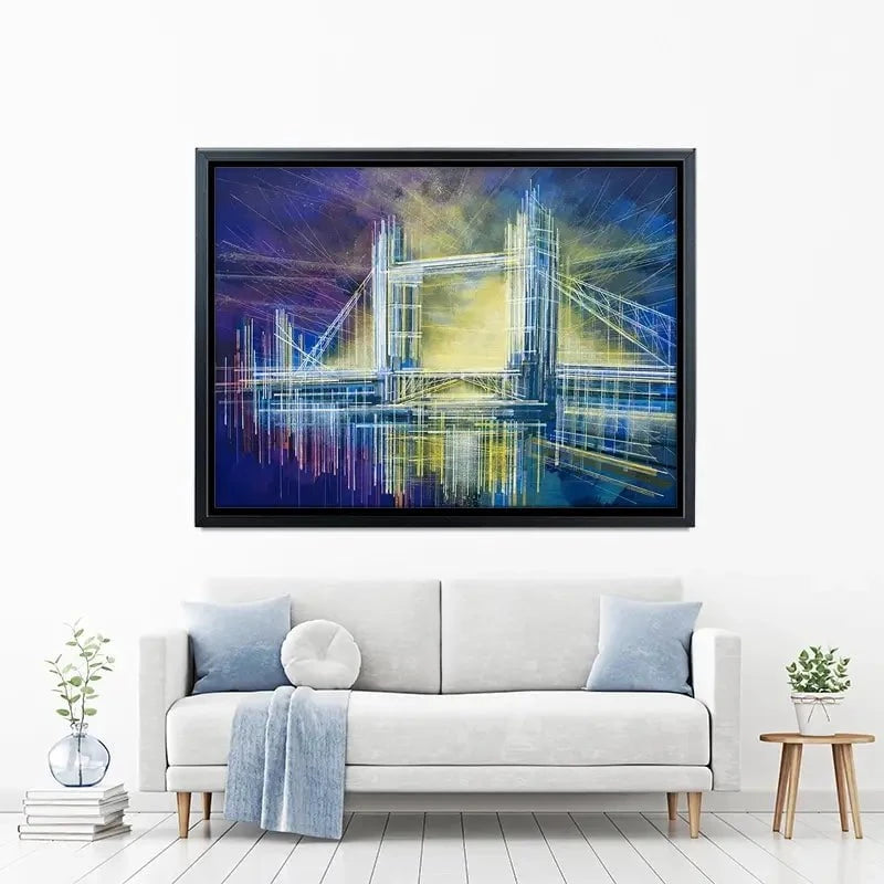 Tower Bridge At Midnight Canvas Print Tower Bridge At Midnight Canvas Print wall art product Marc Todd - Independent