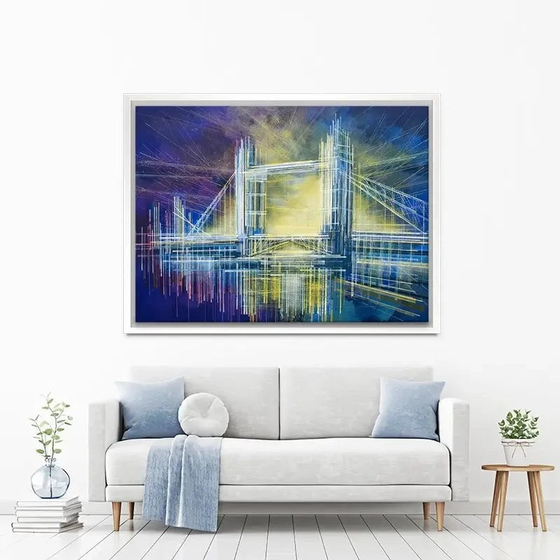 Tower Bridge At Midnight Canvas Print Tower Bridge At Midnight Canvas Print wall art product Marc Todd - Independent