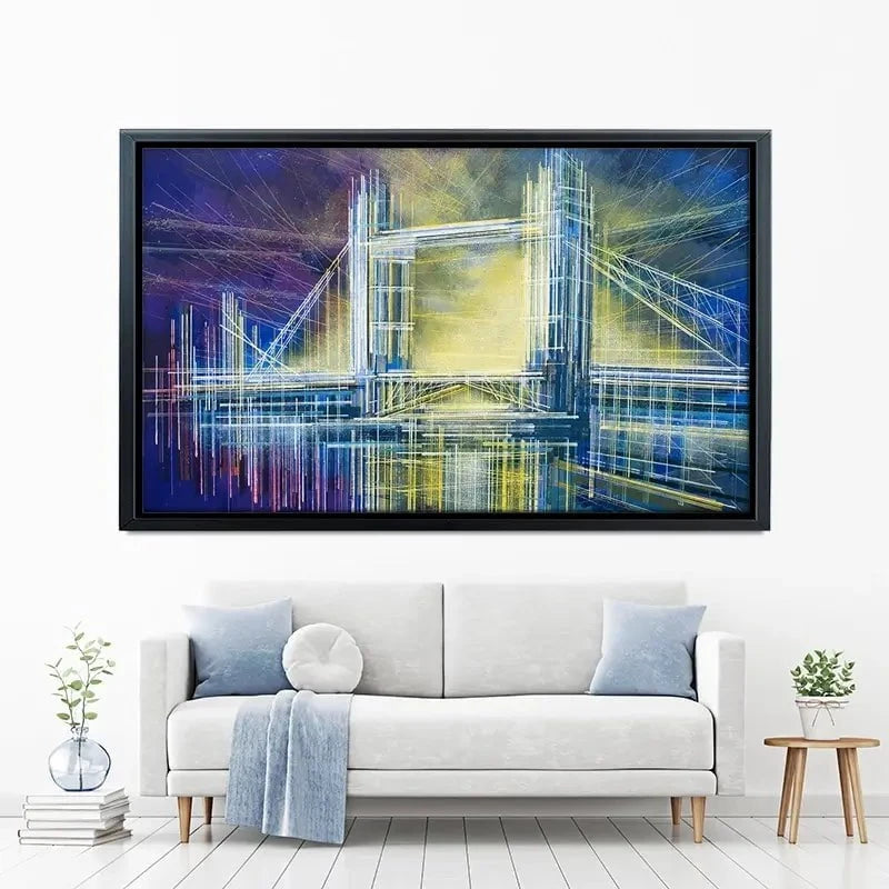 Tower Bridge At Midnight Canvas Print Tower Bridge At Midnight Canvas Print wall art product Marc Todd - Independent